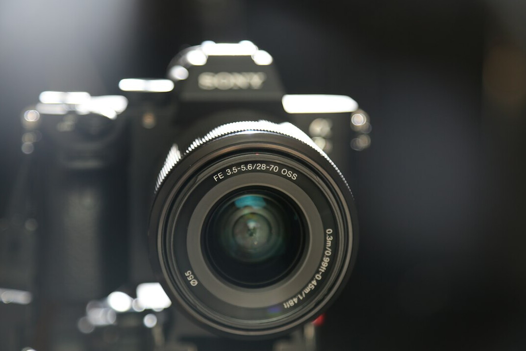 camera on tripod